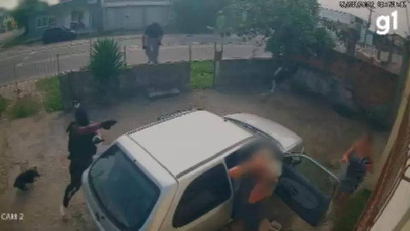 Quatro homens armados invadem residência, agridem e baleiam casal idoso em Pelotas