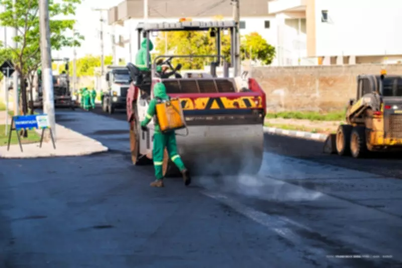 Recapeamento asfáltico avança em cinco bairros de Boa Vista em abril