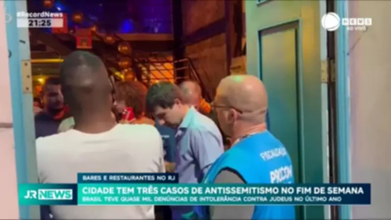 Rio de Janeiro registra três casos de antissemitismo em um único fim de semana