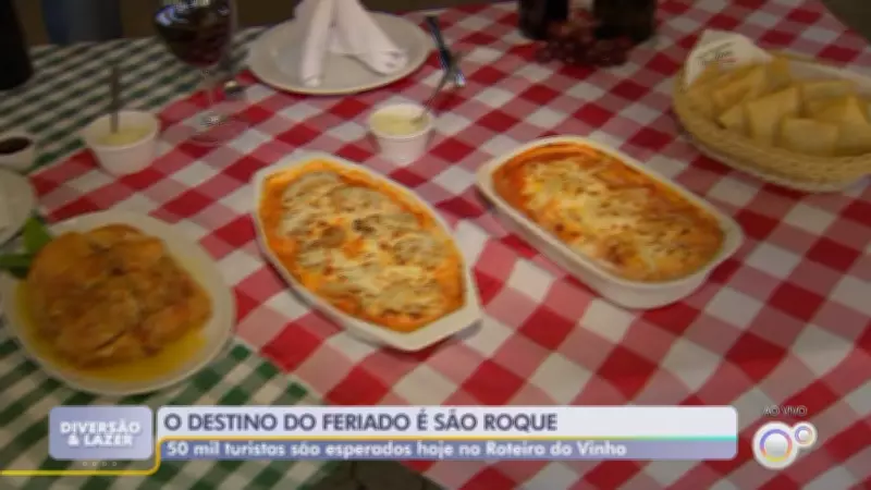Roteiro do Vinho em São Roque atrai mais de 50 mil turistas no feriado de Tiradentes