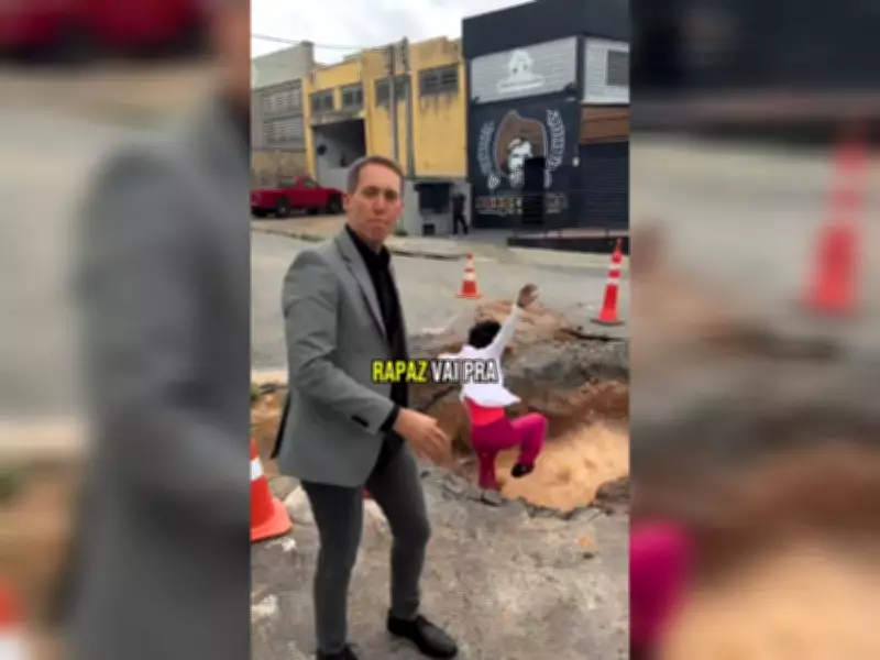 Saae de Sorocaba fabricou buraco falso para prefeito tiktoker gravar vídeo; MP investiga