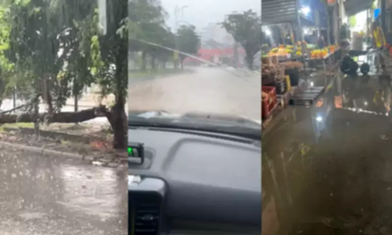 Salvador enfrenta alagamentos após chuva intensa; Defesa Civil registra 143 ocorrências