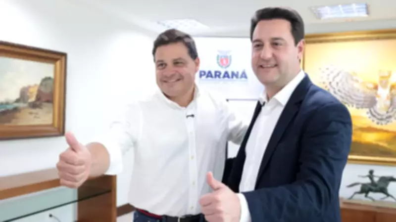 Sandro Alex é anunciado como pré-candidato ao Governo do Paraná por Ratinho Junior