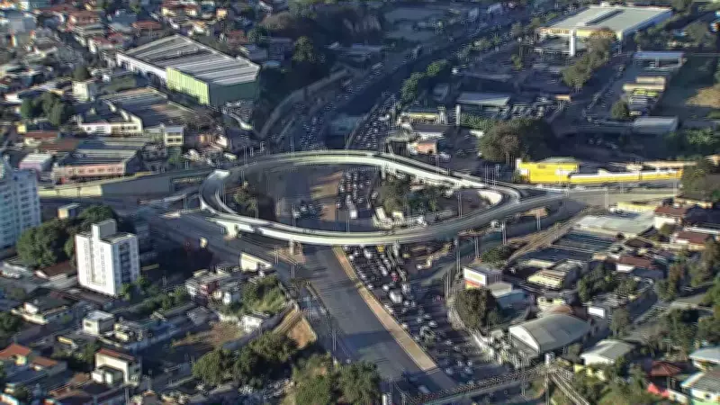 Segunda alça de viaduto na Cristiano Machado é liberada em BH após mais de 13 mil acidentes em 2026