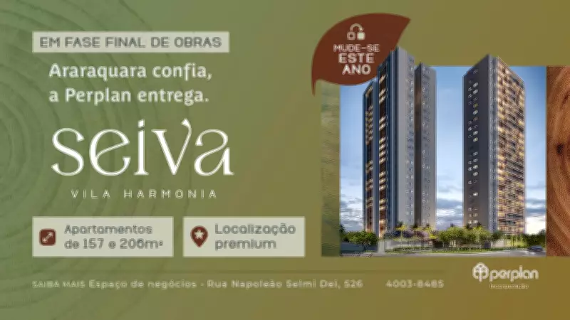 Seiva Vila Harmonia se consolida como empreendimento de alto padrão em Araraquara