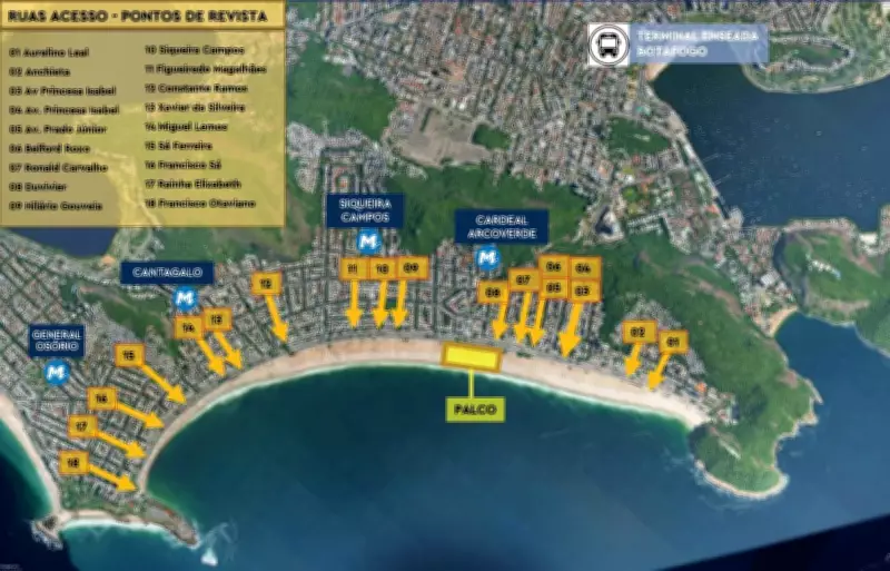 Show da Shakira no Rio: esquema de trânsito, segurança e transporte em Copacabana