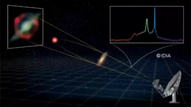 Sinal de rádio de 8 bilhões de anos-luz detectado por telescópio na África do Sul