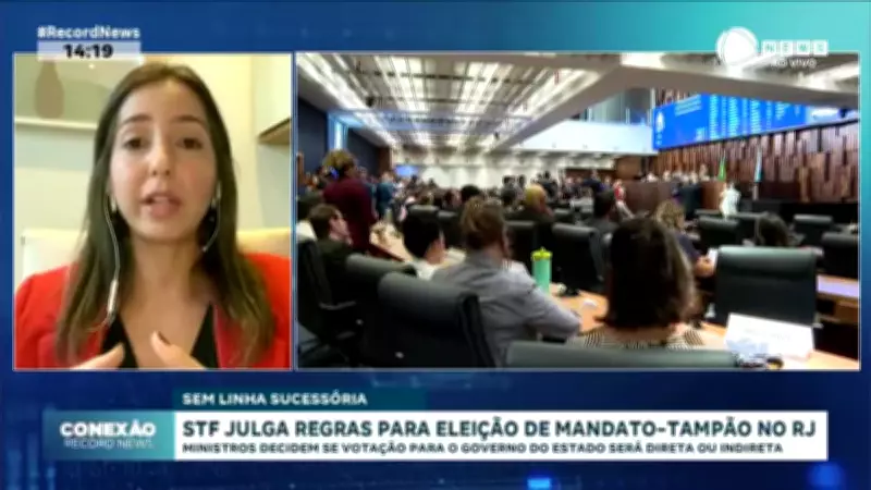 STF define regras para eleição de mandato-tampão no governo do Rio de Janeiro