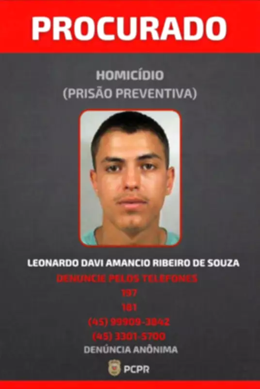 Suspeito de matar manicure em bar de Cascavel é preso após duas semanas foragido