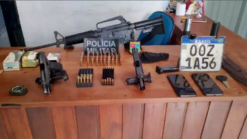 Suspeitos de duplo homicídio são presos com armas em Boca do Acre, no AM