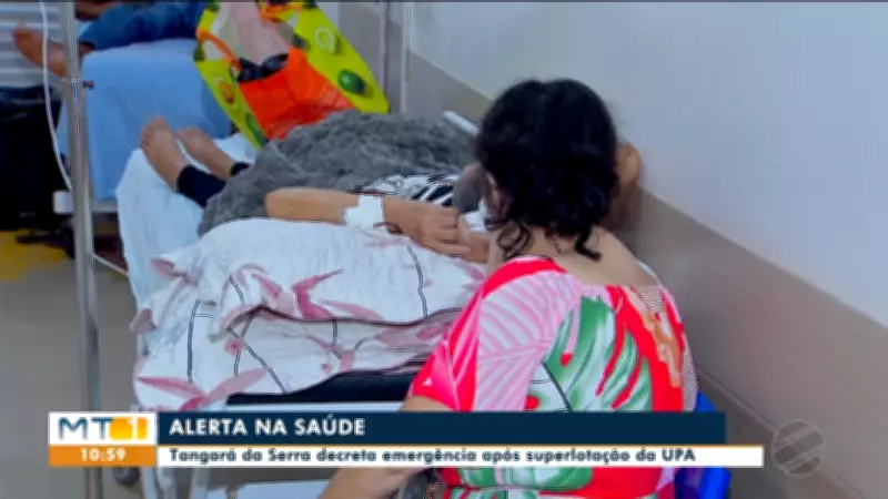 Tangará da Serra decreta emergência em saúde após superlotação crítica da UPA