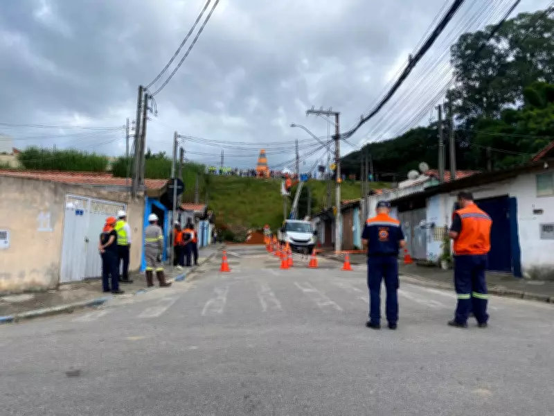 Taubaté realiza simulado de deslizamento após inundação que afetou 120 casas