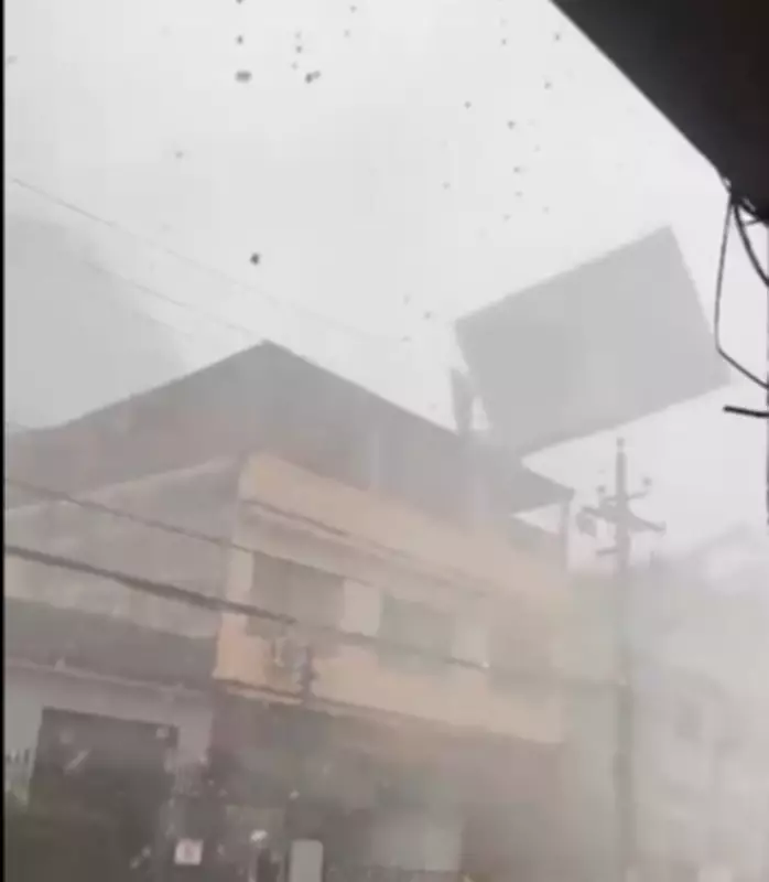 Temporal em Barra Mansa causa alagamentos e quedas de árvores com 160,9 mm de chuva