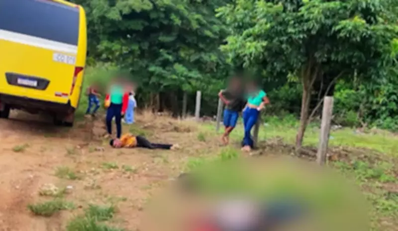 Tentativa de assalto em micro-ônibus termina com um morto e dois feridos no sul do Pará