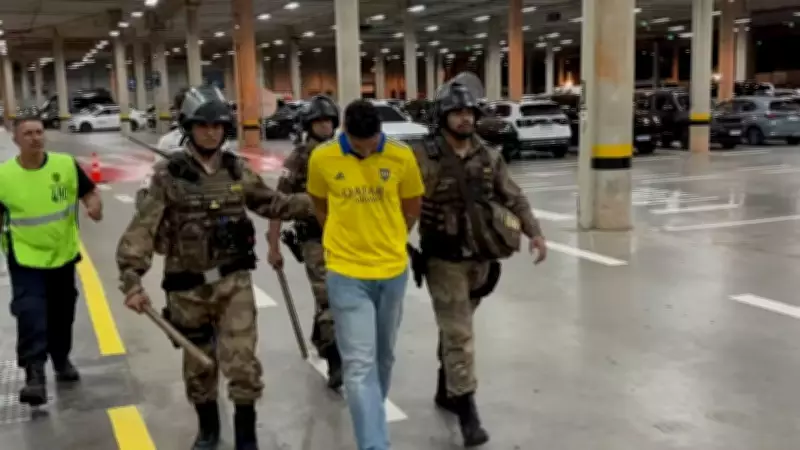 Torcedor argentino preso por racismo em Cruzeiro x Boca no Mineirão