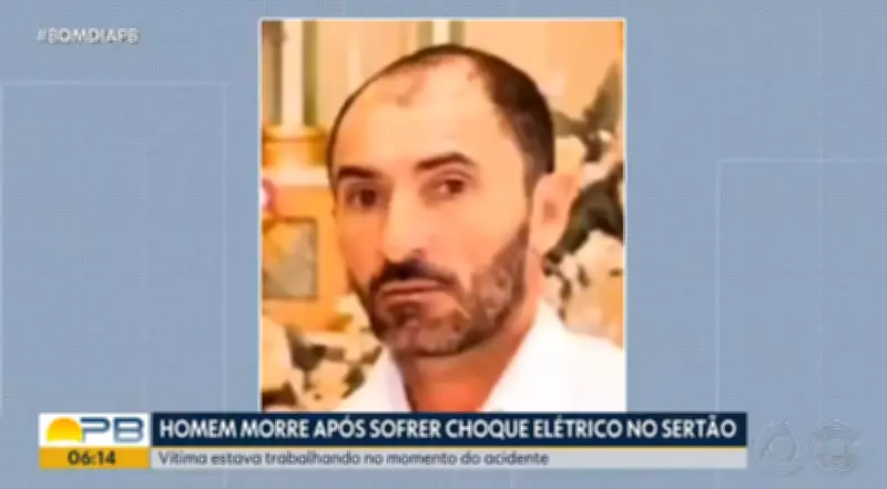 Trabalhador morre após choque elétrico durante reparo em caixa d'água no Sertão da Paraíba