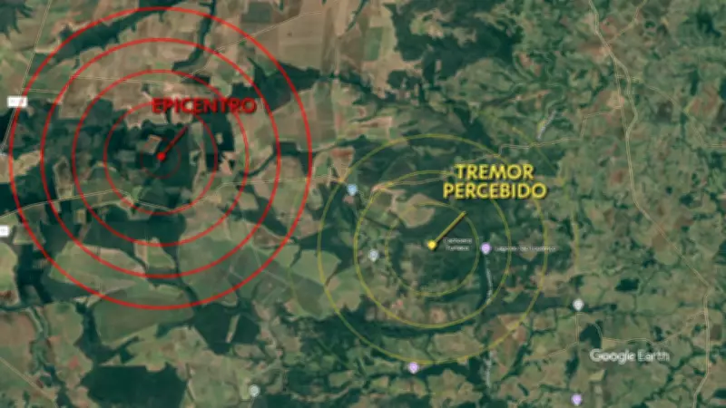 Tremor de terra de magnitude 2,5 é registrado em Jaciara, MT