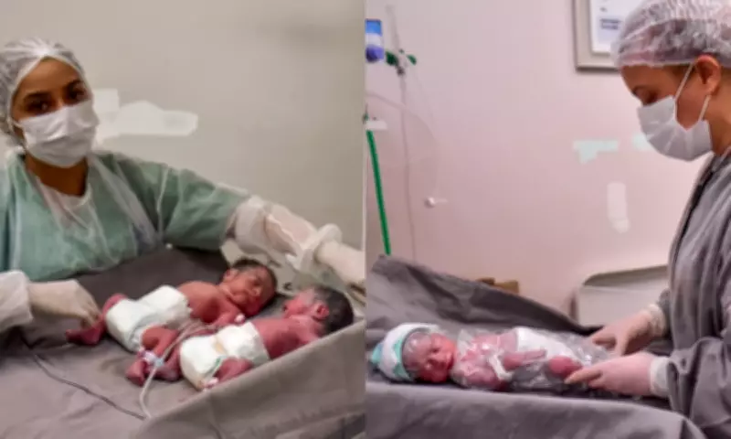 Trigêmeos nascem saudáveis em Manaus após gestação de alto risco