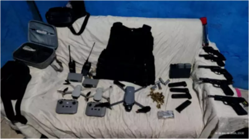 Trio é preso em Fortaleza com drones suspeitos de lançar granadas contra rivais
