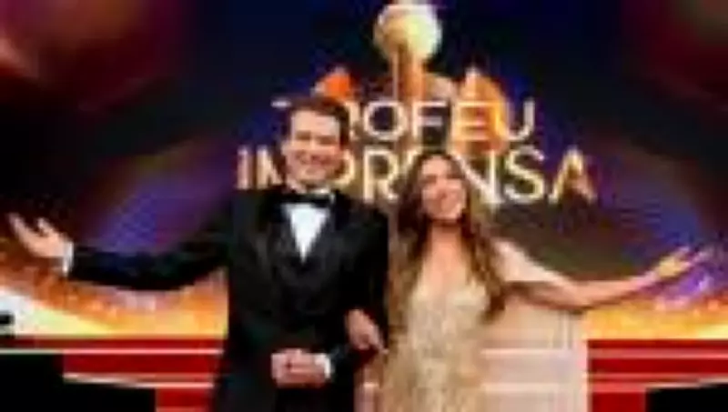 Troféu Imprensa no SBT: audiência com estrelas da Globo garante vice-liderança