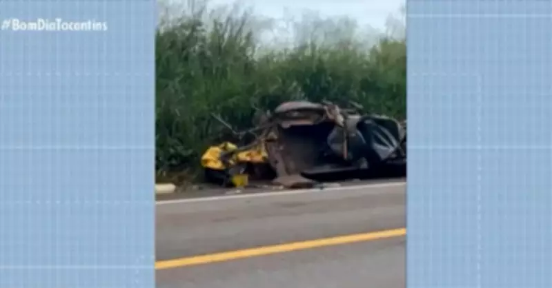 Três mortes em acidentes graves nas rodovias BR-226 e BR-164 no Tocantins