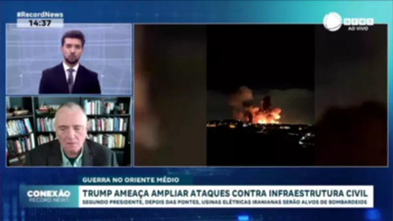 Trump ameaça ampliar ataques e mirar usinas elétricas do Irã após bombardeio de ponte