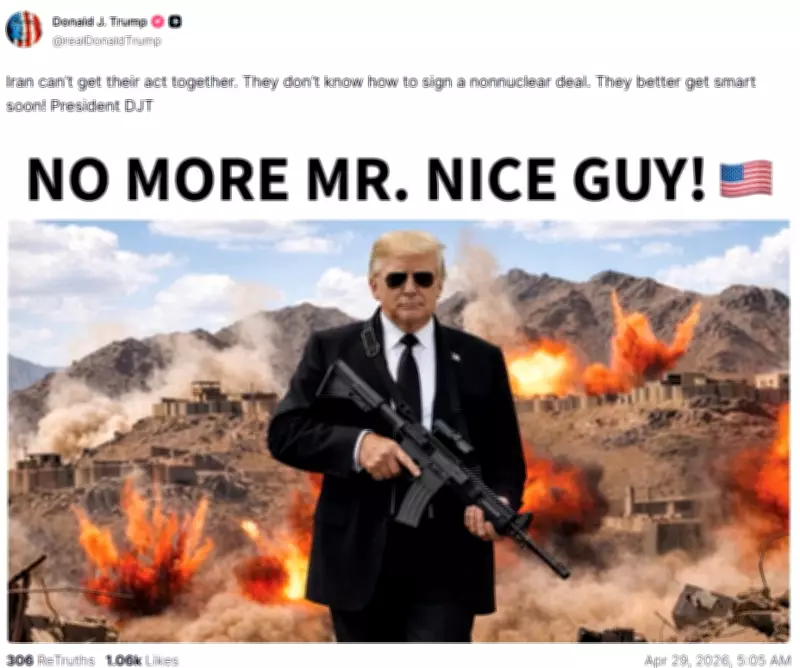 Trump rejeita oferta de paz do Irã e ameaça com montagem bélica