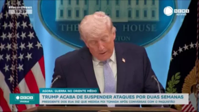 Trump suspende ataques ao Irã por duas semanas após diálogo com Paquistão