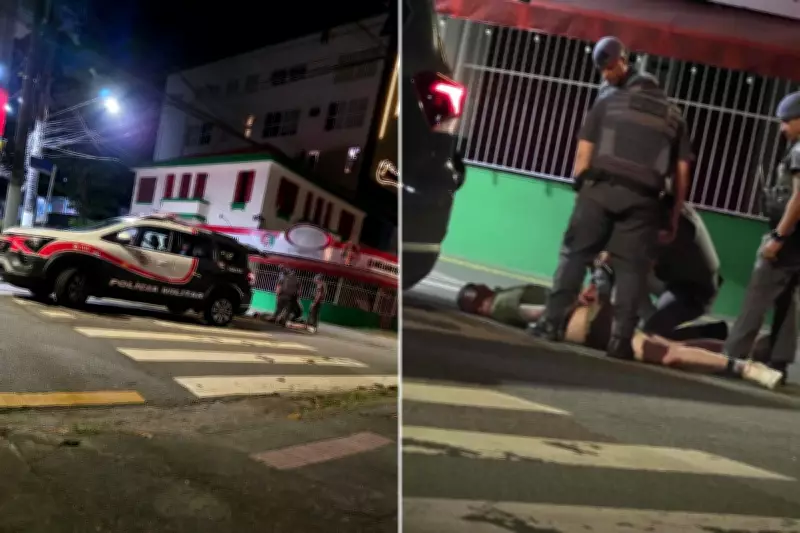 Ucraniano é preso por importunação sexual em Santos após abordar mulher com 'kiss me'