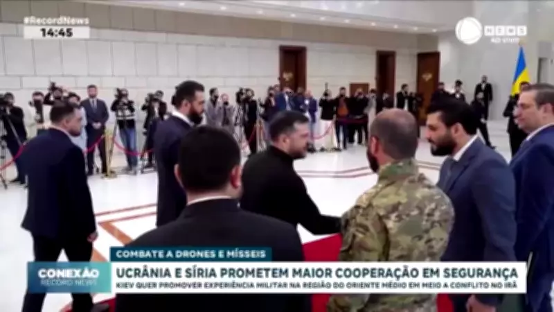 Ucrânia e Síria firmam acordo para ampliar cooperação em segurança militar