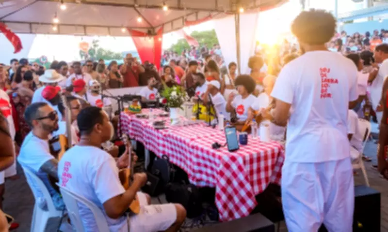 Unidos pelo Samba celebra teatro feirense com roda e exposições no Centro de Convenções