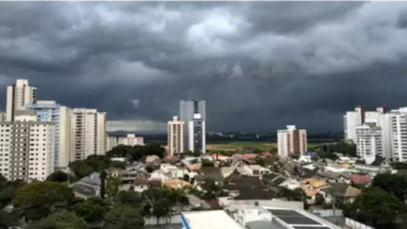 Vale do Paraíba em alerta máximo para temporais com ventos de até 100 km/h nesta quarta