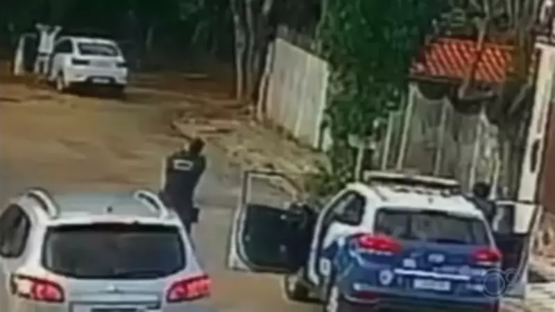 Vídeo flagra prisão de homem que atirou e matou casal em briga de trânsito em Sorocaba