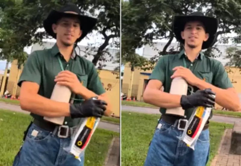 Vendedor inova no trânsito de Araguaína com café fiado e confiança no cliente