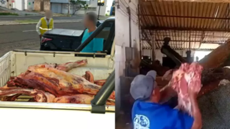 Vigilância Sanitária apreende 230 kg de carne bovina irregular em Teresina