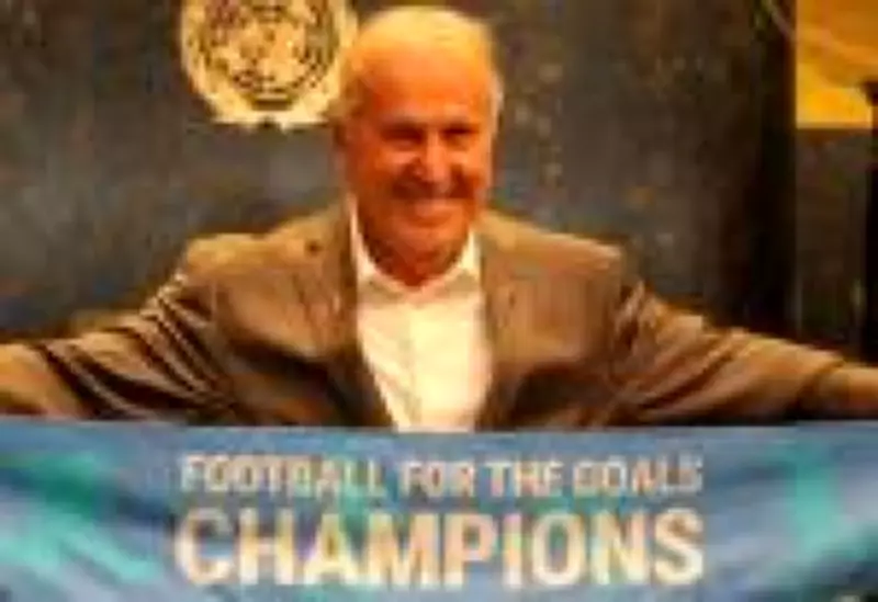 Zico formaliza compromisso do Flamengo com a ONU em Nova York por metas sustentáveis