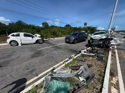 Acidente fatal na Rota do Sol: duas mulheres morrem após colisão frontal entre veículos