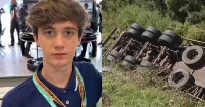 Adolescente herdeiro do Grupo Barigüi é enterrado após acidente fatal na BR-277 em Curitiba