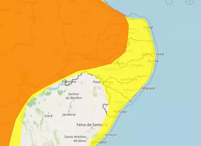Alagoas em alerta máximo para chuvas intensas e ventos fortes neste fim de semana