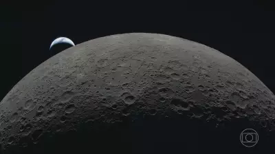 Astronautas da Artemis II capturam imagens inéditas do lado oculto da Lua em missão histórica