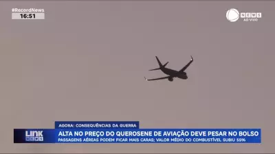 Aumento de 55% no querosene de aviação deve encarecer passagens aéreas