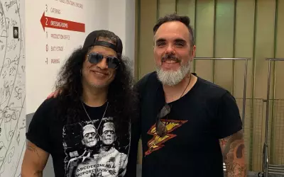 Baiano vira amigo de Slash após interação online e abre turnê mundial do ídolo