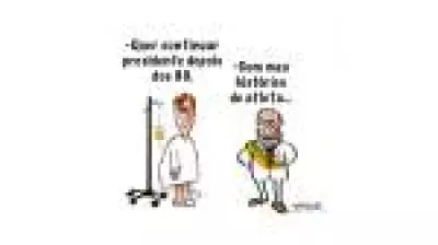 Charge de J.Caesar satiriza cenário político brasileiro em 10 de abril