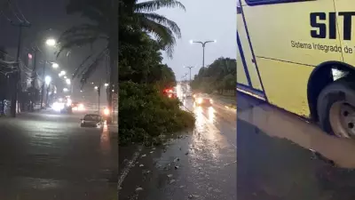Chuvas intensas causam alagamentos e caos no trânsito da Grande São Luís