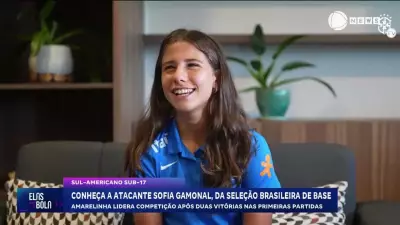 Conheça a atacante Sofia Gamonal, destaque da seleção brasileira sub-17