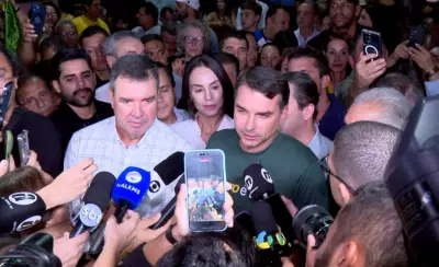 Flávio Bolsonaro afirma que Azambuja tem vaga ao Senado pelo PL em MS