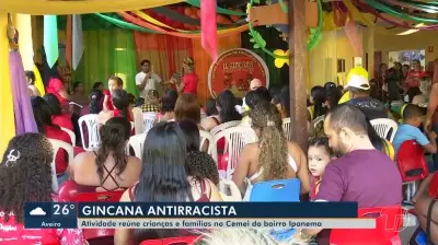 Gincana Antirracista em Santarém mobiliza crianças e famílias em projeto educacional