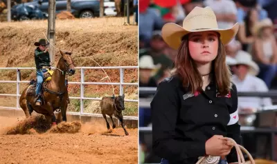 Goiana que brilhou em Barretos representa o Brasil em rodeio de elite nos Estados Unidos