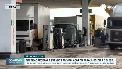 Governo federal e estados firmam acordo para subsidiar diesel importado por dois meses