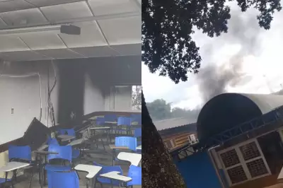 Incêndio atinge bloco da UFMS em Campo Grande; ninguém se feriu